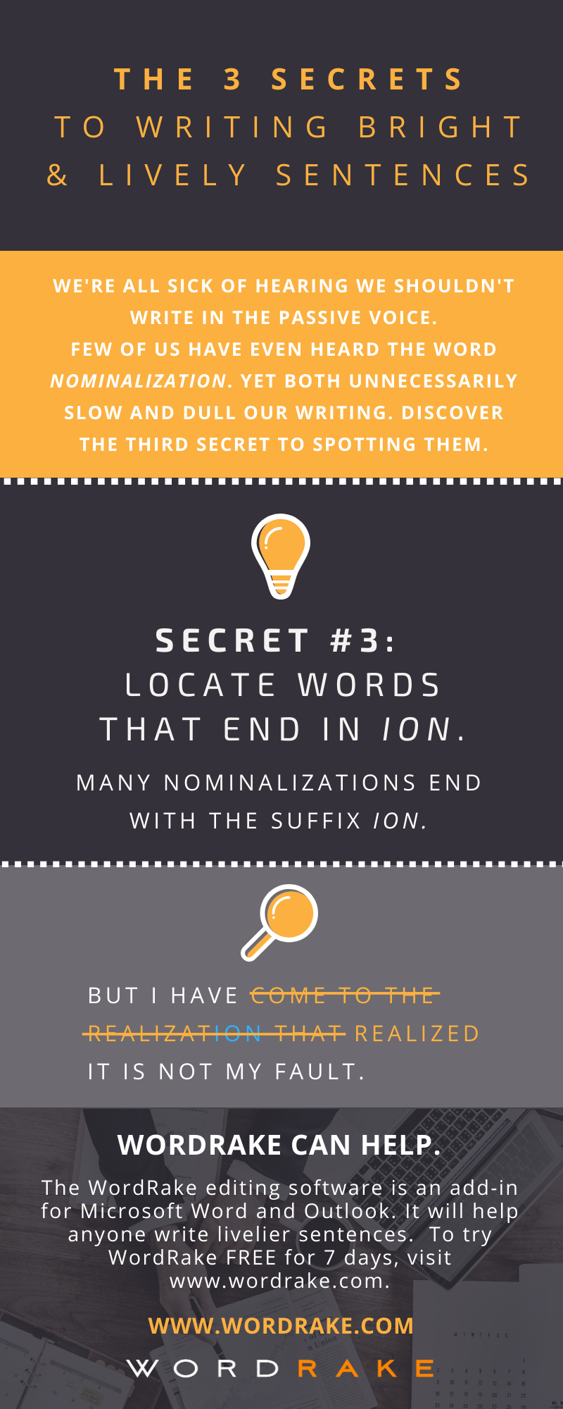 Locate words that end in ion infographic 3 by wordrake